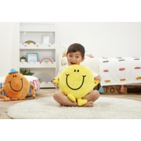 Mr Men & Little Miss – Mr Happy Cushion 45 cm